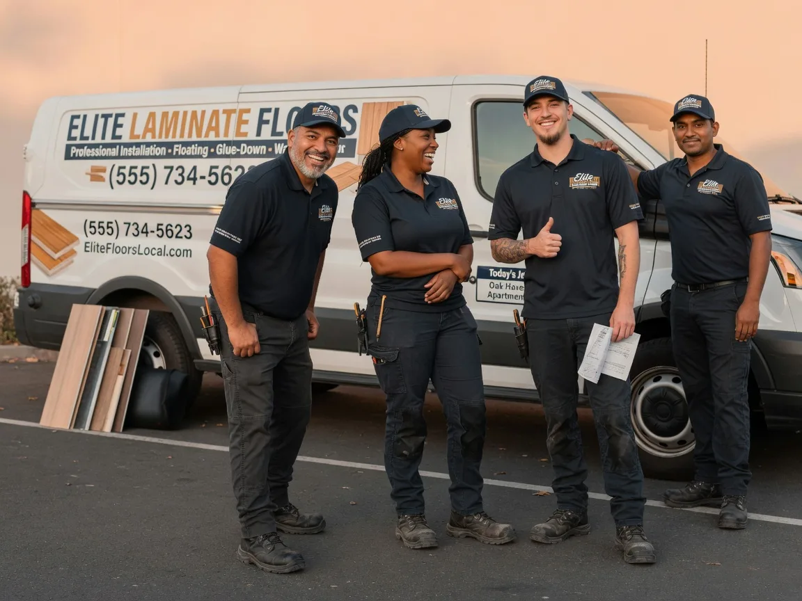Laminate flooring installation company in Oakland, NE